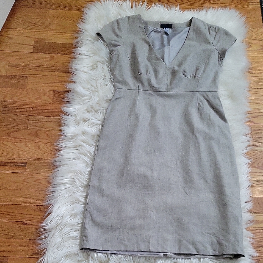 JCrew Elegant Gray Women's Dress